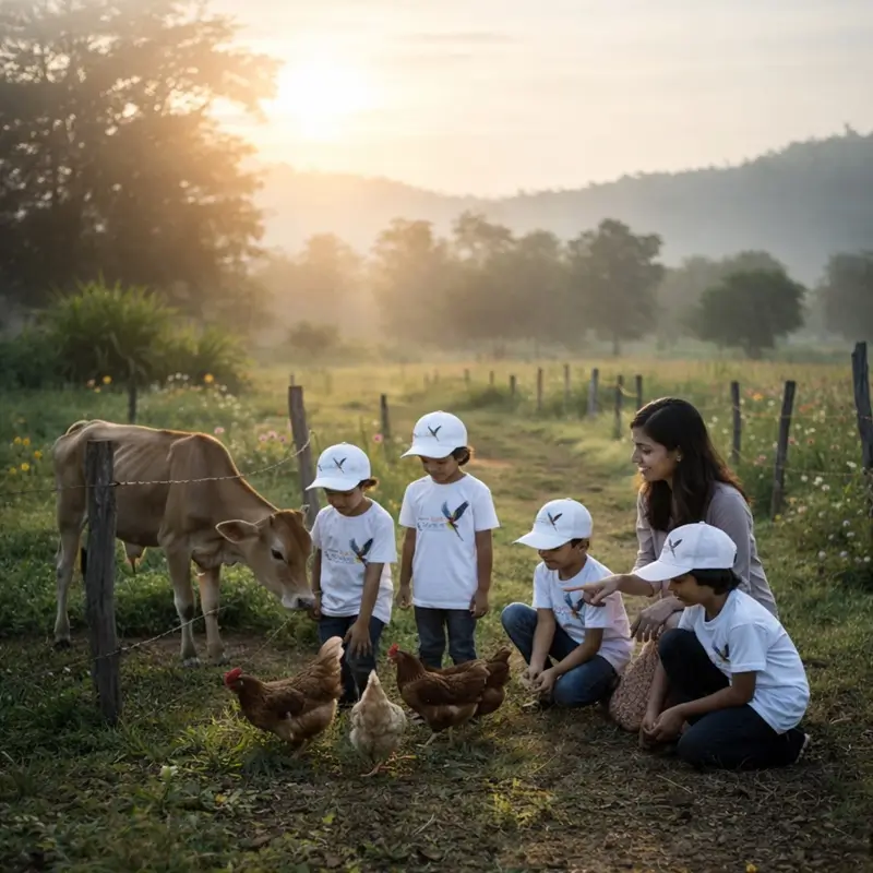 Agro farming school activities